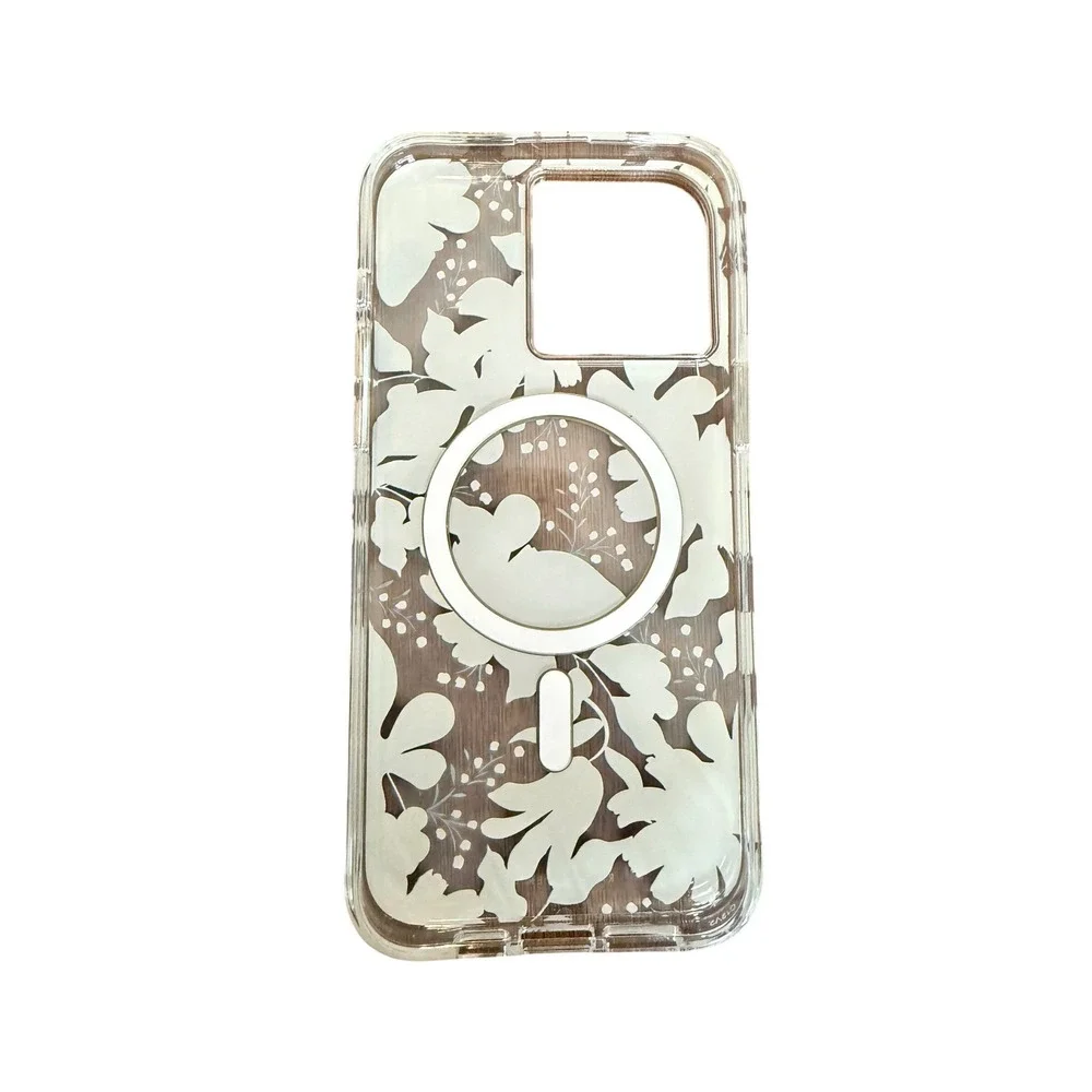 Rifle Paper Co iPhone 15 Pro Max Case Floral MagSafe Clear Protective Cover NEW